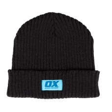 Ox Winter Knitted Beanie Black